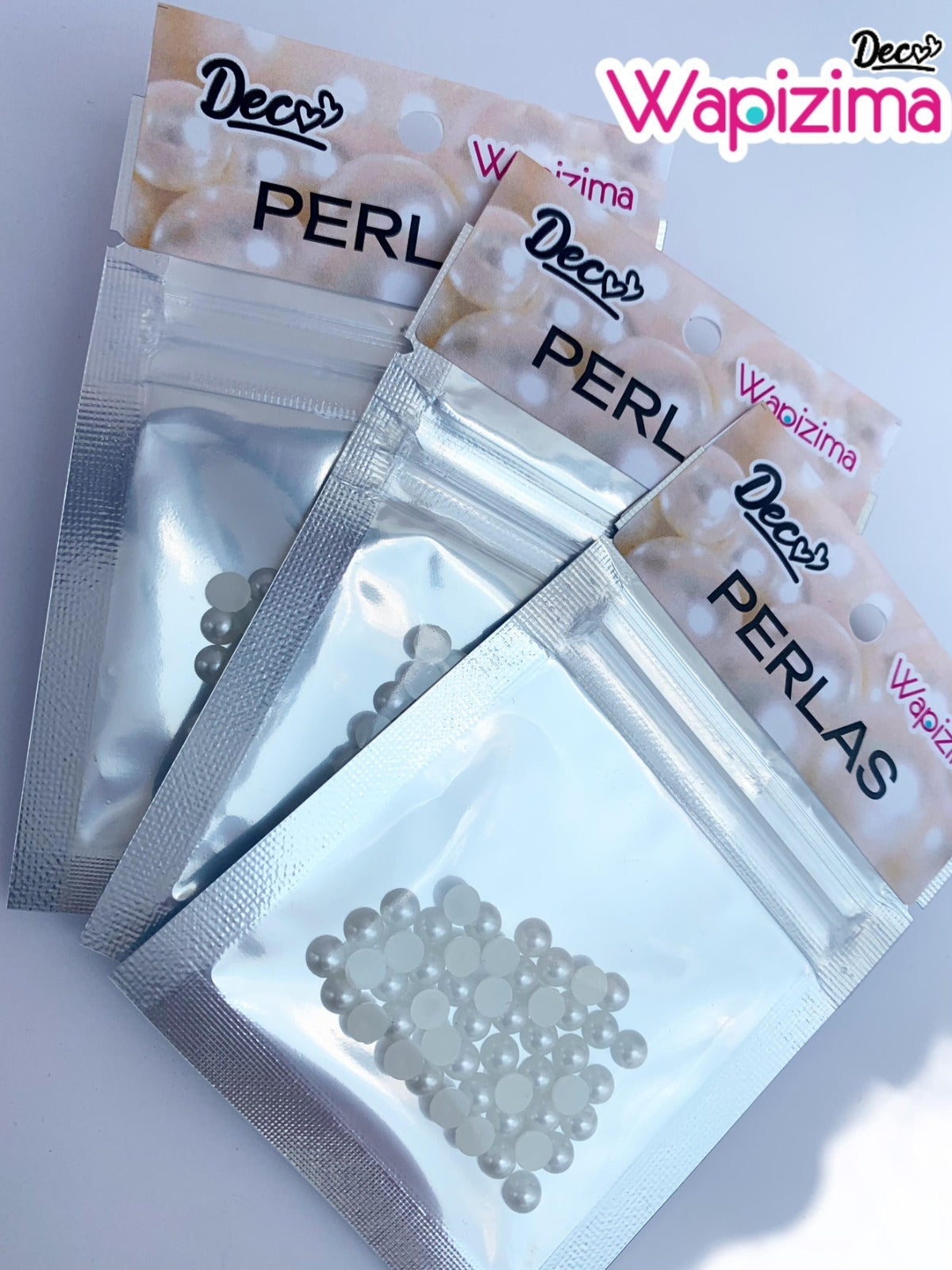 Deco Bolsa con Perlas Wapizima