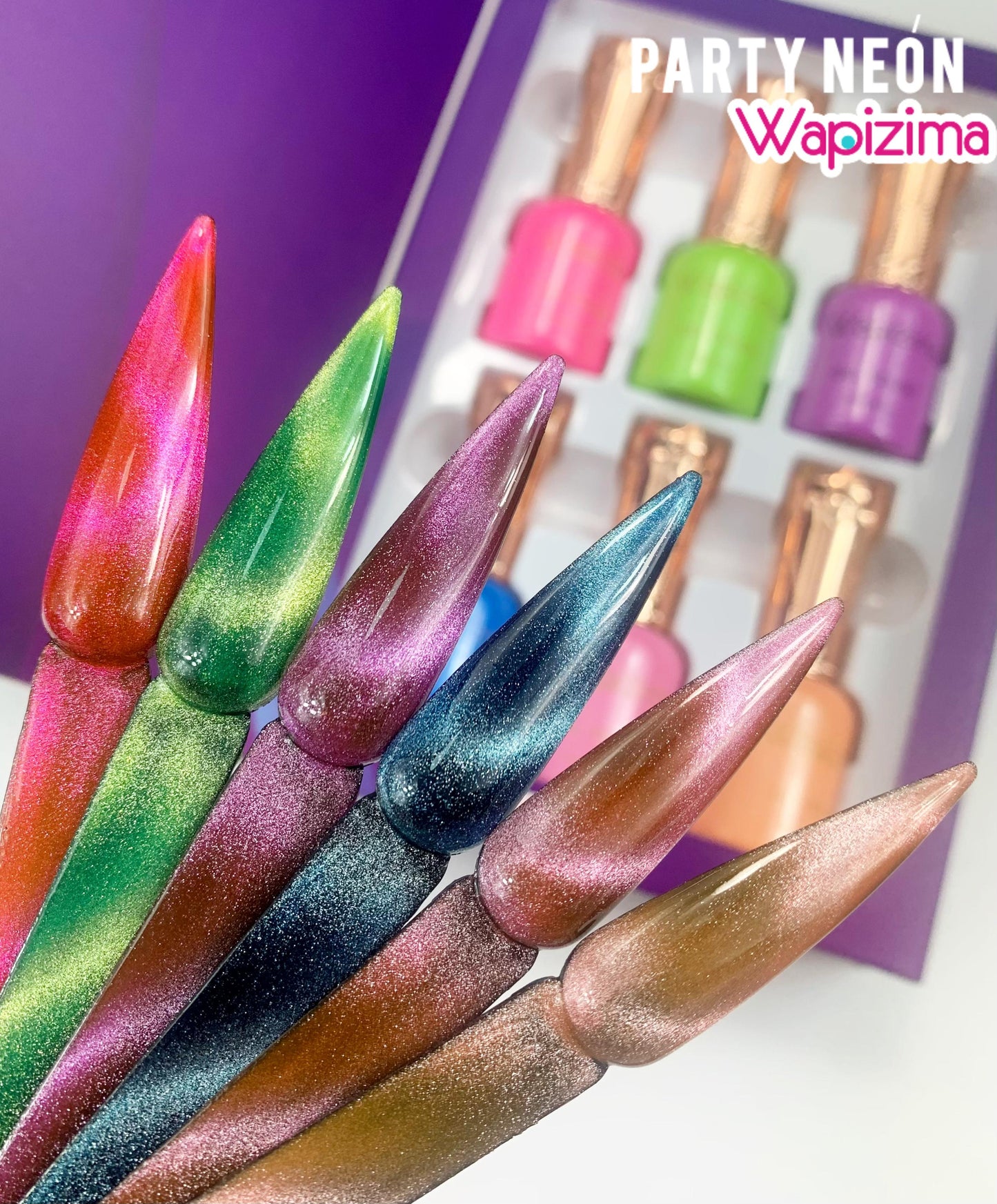 Gamas de Geles Wapizima 6 piezas