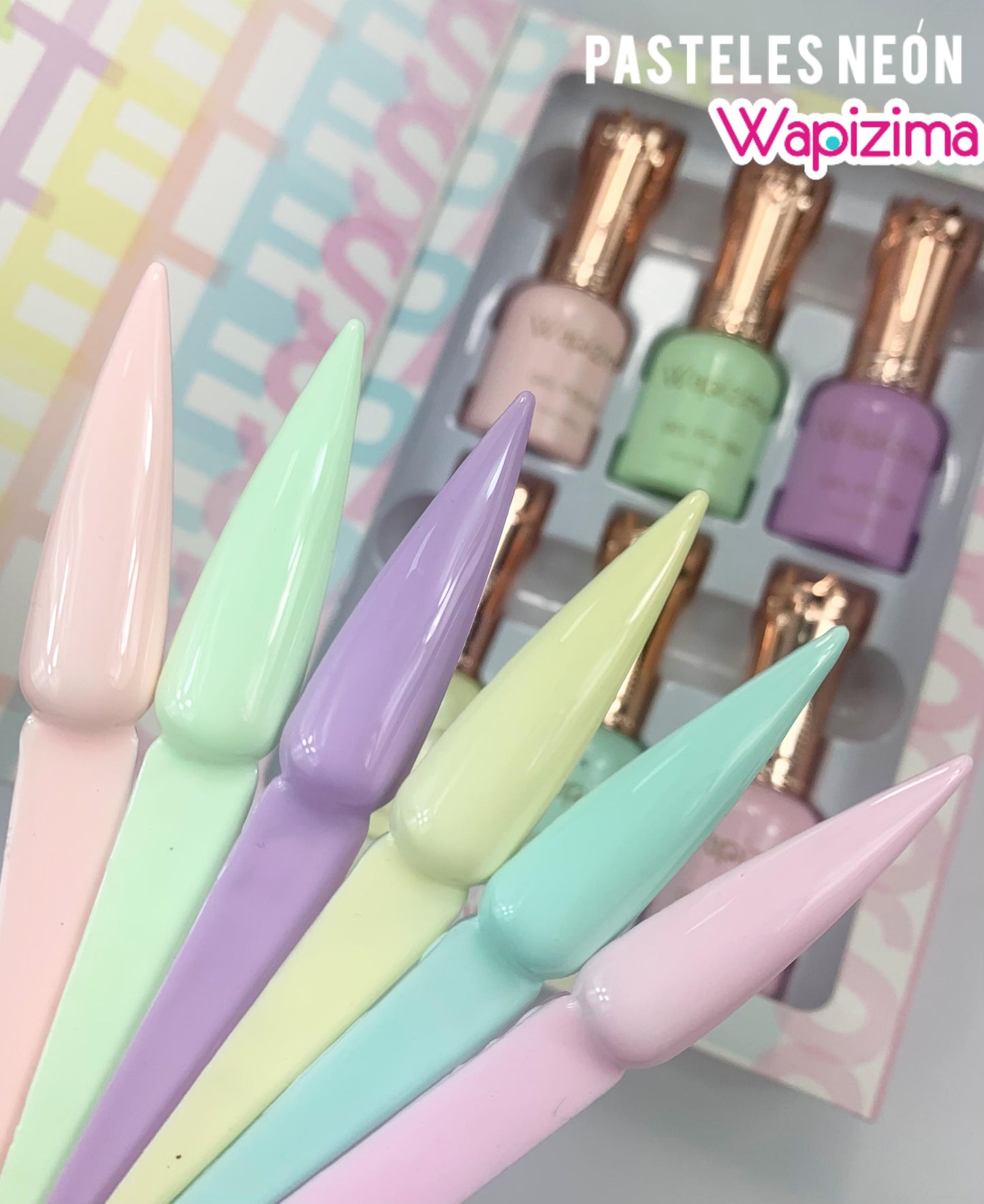 Gamas de Geles Wapizima 6 piezas