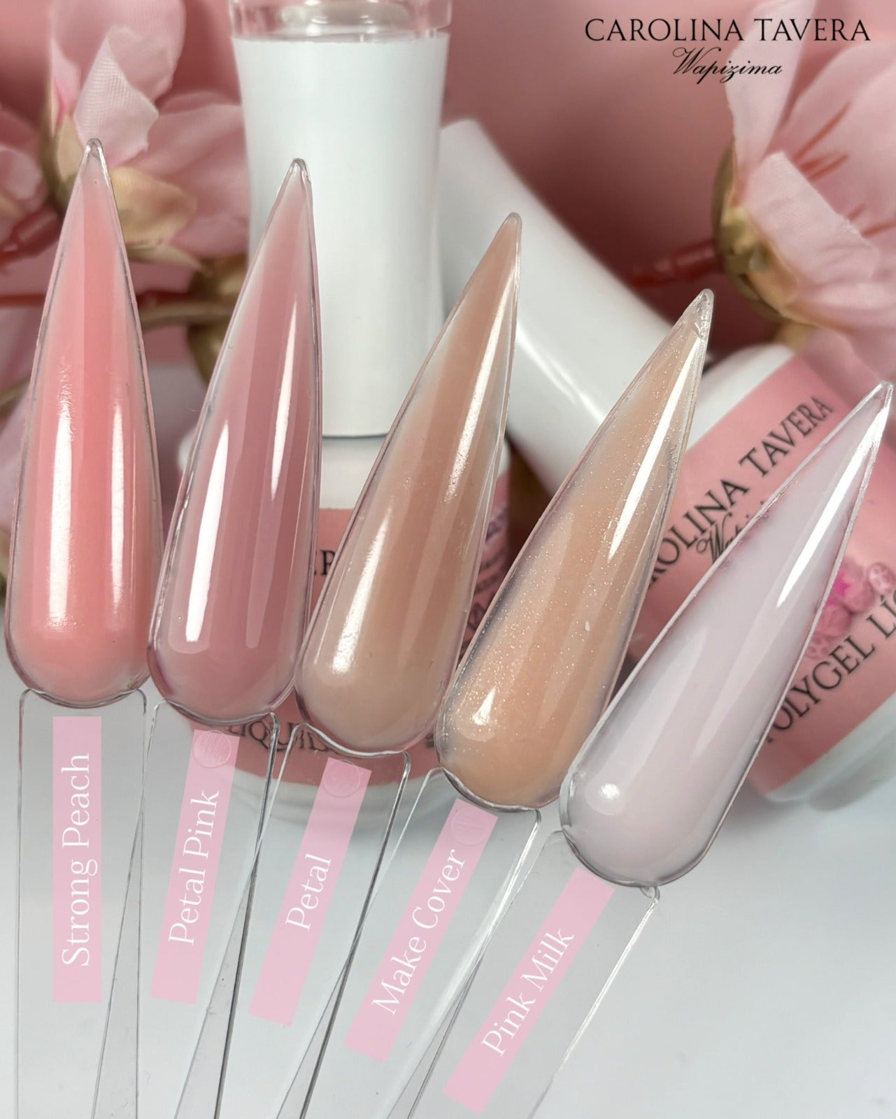 Poly Gel Líquido Teddy Carolina Tavera 15 ml