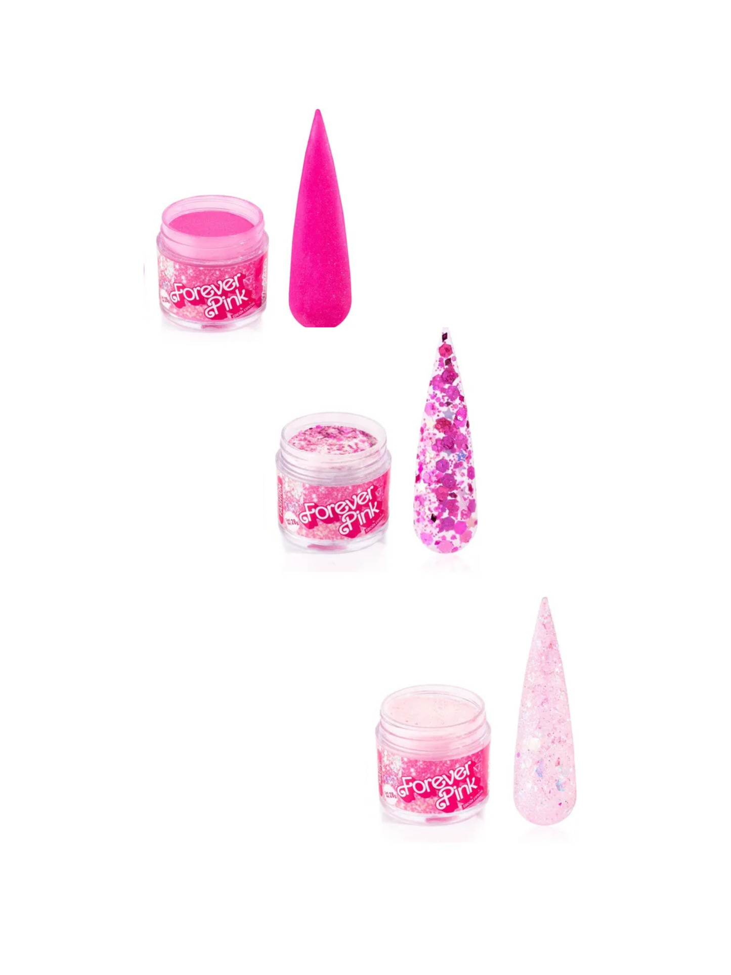 Acrílicos Forever Pink Wapizima 1oz