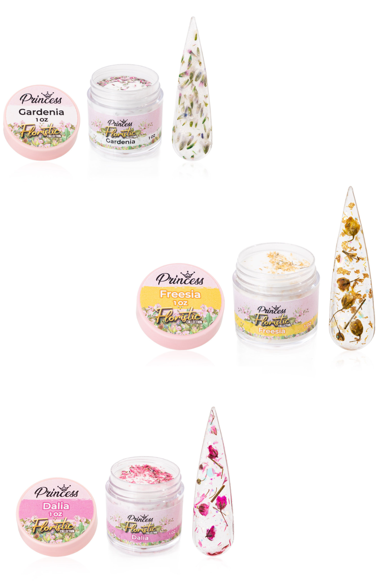 Acrílicos Princess Floristic