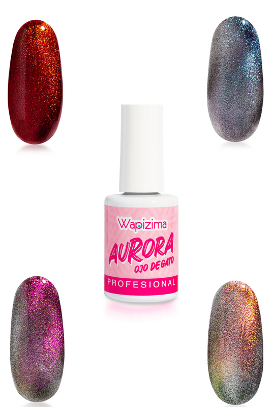 Gel Aurora Ojo de Gato Profesional