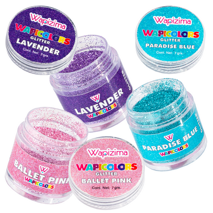 Wapicolors 1/4 oz, Glitters