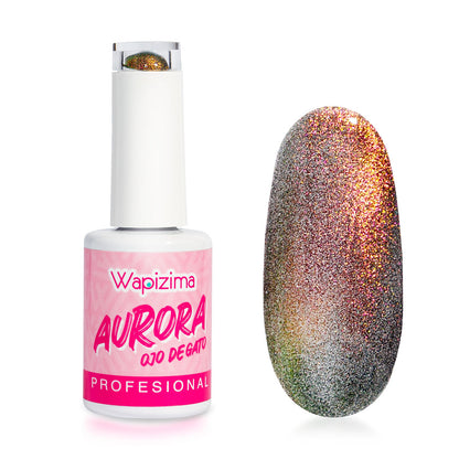 Gel Aurora Ojo de Gato Profesional