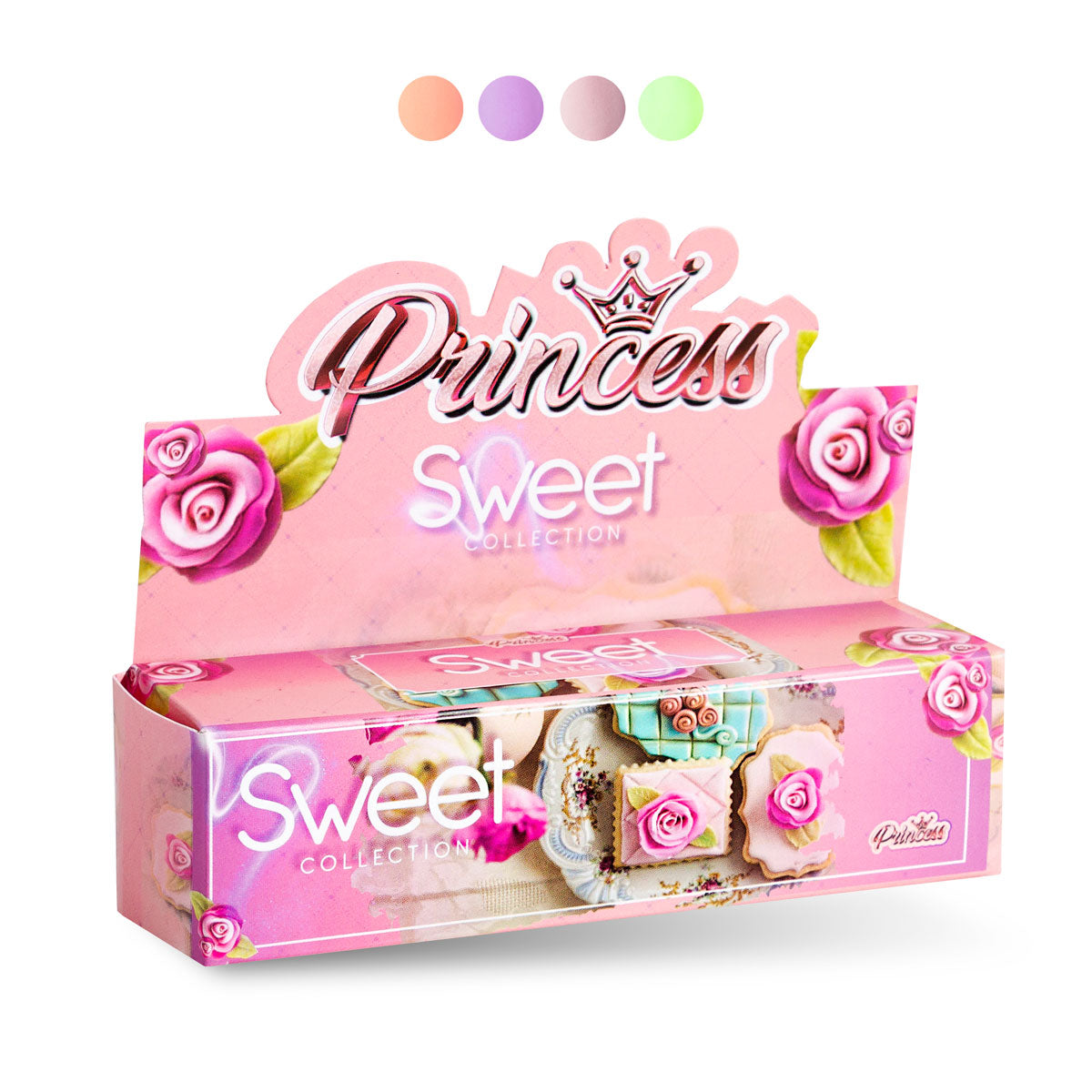 Colecciones Acrílicas Princess 4 piezas
